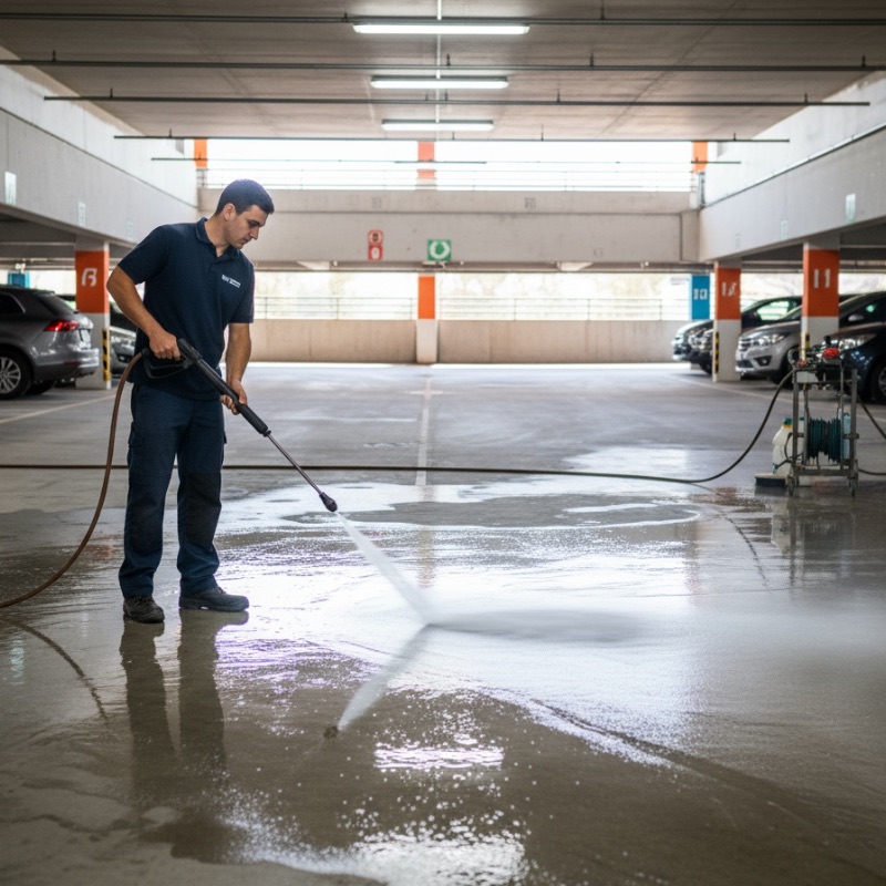 Parkhausreinigung